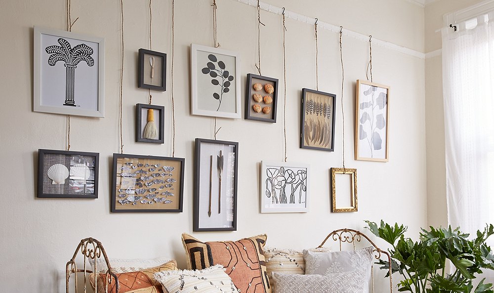 Two Novel Ideas for Hanging Art -- One Kings Lane