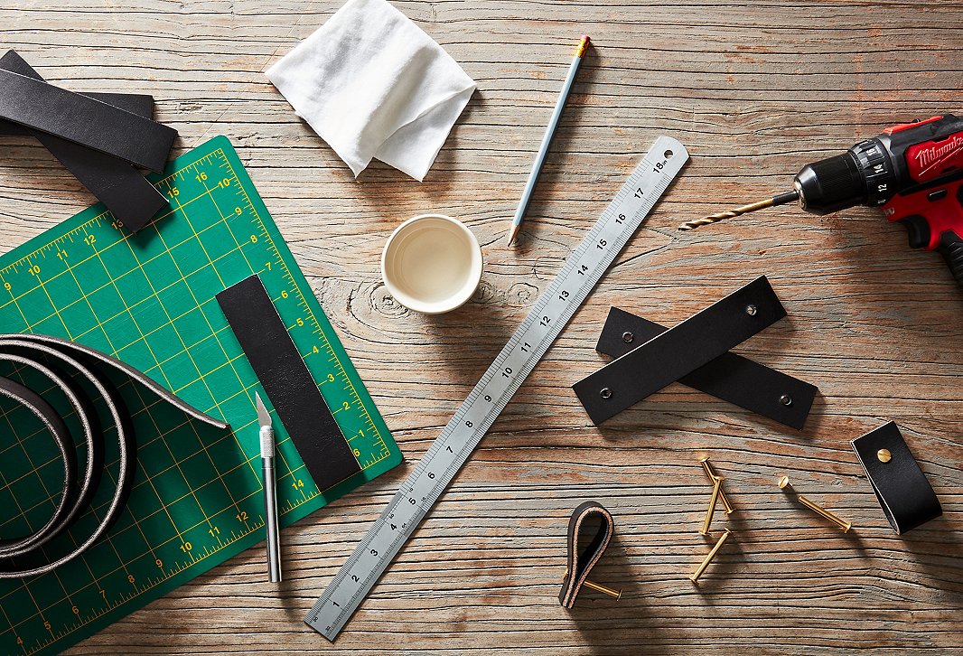 How To Create Diy Leather Drawer Pulls