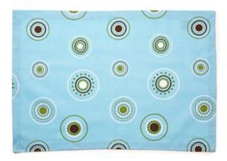 S/4 Place Mats, Beaded Sky