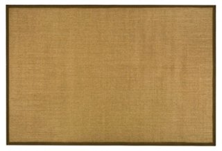 Lily Sisal Rug, Wheat/Mocha