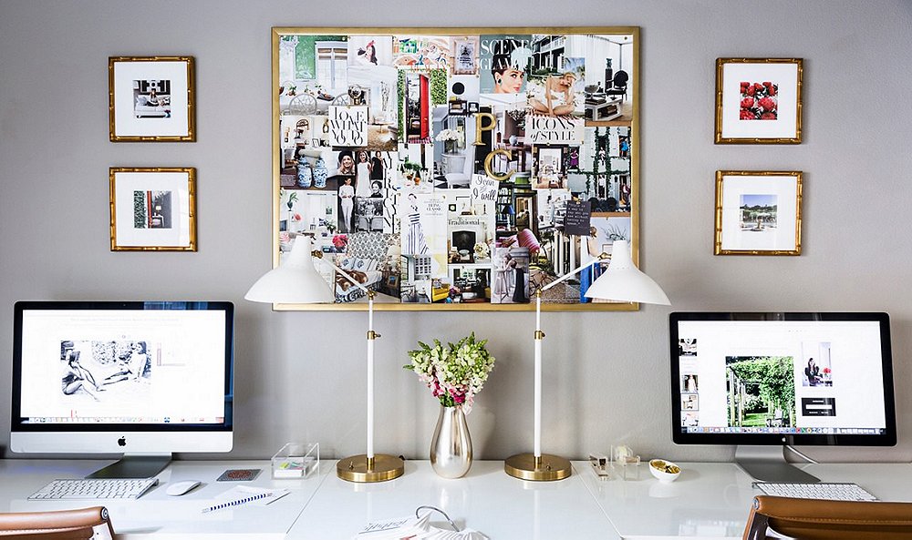 Stylish Organization Tricks for a More Inspiring Work Space