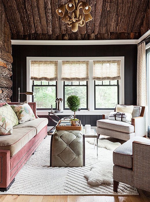 Room by Thom Filicia; photo by Lesley Unruh.
