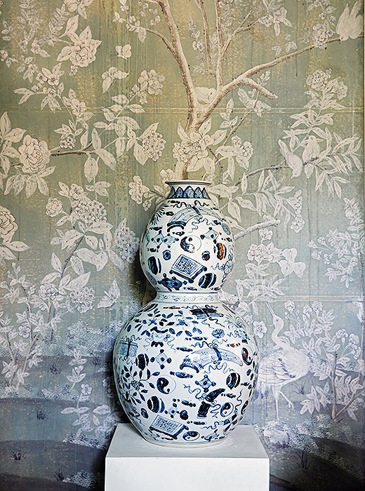 “Whether on a grand scale or a miniature one, the play of pattern on pattern enhances rooms—and lives—in an endless variety of ways,” writes Michelle in Wanderlust.
