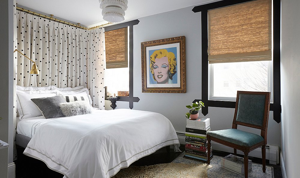 A Polished and Renter Friendly Bedroom  Makeover