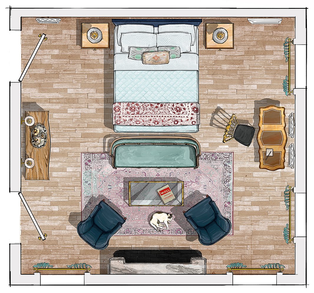 Featured image of post 12X12 Bedroom Furniture Layout / You&#039;ll have enough in order to organize a small bedroom setup, storage is key.