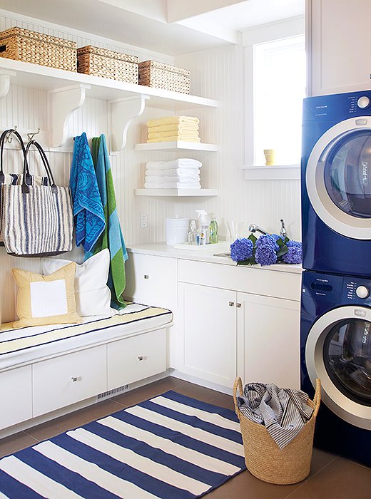 Love this laundry room