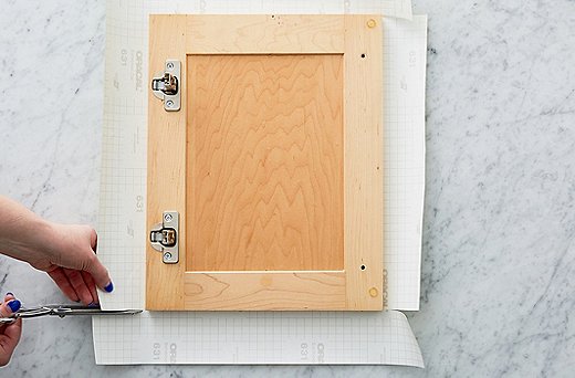 An Ingenious DIY for a Colorful Kitchen (No Paint Required)