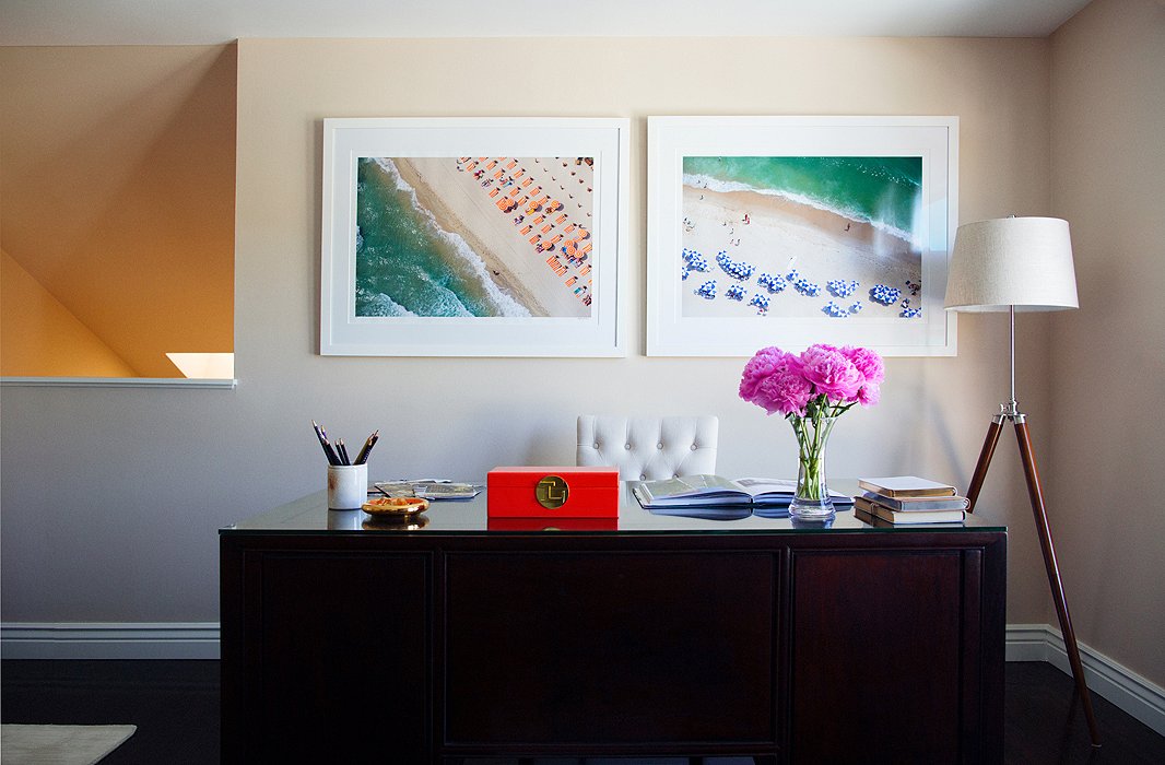 Photography by Judith Gigliotti and Natalie Obradovich offers a similar sun-sand-and-surf vibe as the works above. Photo by Kimberly Genevieve.
