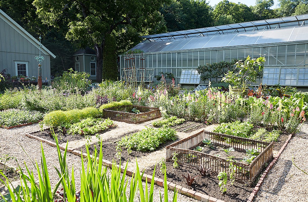 Every year, the vegetable garden leads to a tug-of-war between Bunny and John: He favors growing lots of vegetables for cooking, but Bunny always wins more plots for her flowers.
