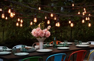 trendy outdoor lights