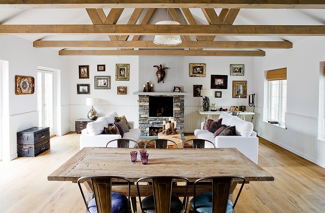 Featured image of post Open Floor Plan Living Room Kitchen Dining - The design opened a vaulted gallery living room, library, and dining room in a manner that presaged more extreme open plans.