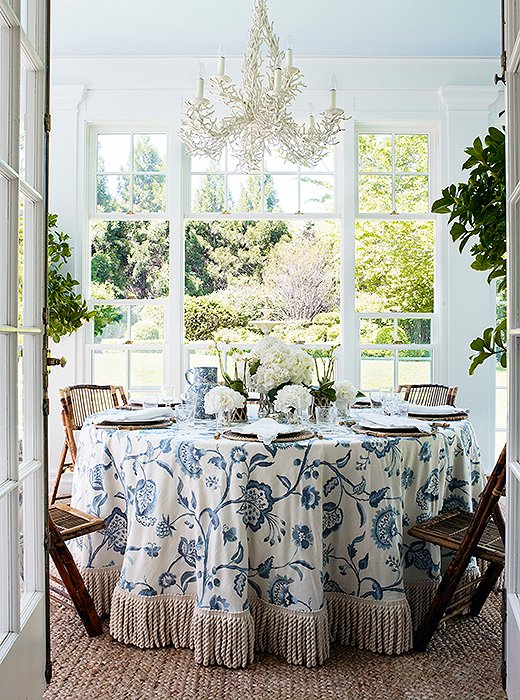 Shop the Skirted Tables and Learn Designer Tips for the Trend