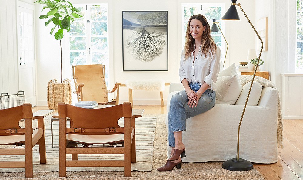 Tour Jenni Kayne’s Airy Living Room Makeover