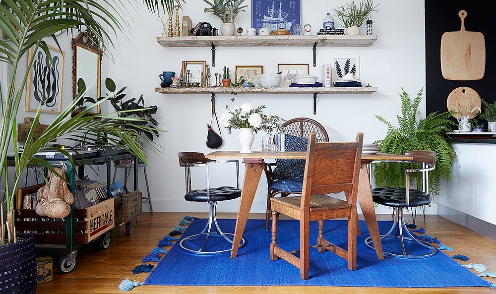 Inside a Tiny Brooklyn Apartment Packed with Vibrant Style