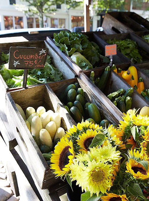 The Bartlett’s Farm food truck is an institution. Spot it parked on Main Street and get there before it sells out. Its heirloom tomatoes are legendarily juicy.
