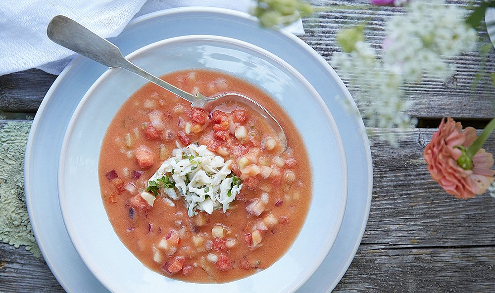 A Nantucket Chef Shares the Hands-Down Best Gazpacho Recipe