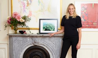 hanging large paintings
