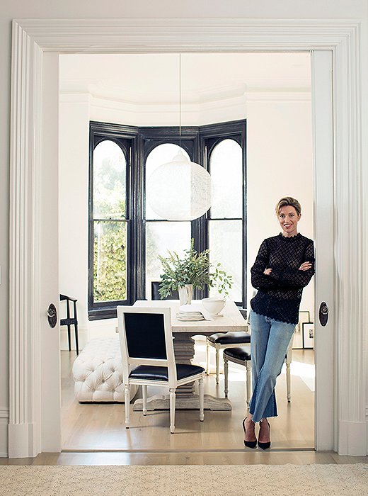 After an extensive renovation of her 19th-century home (listed on the city’s historic register), Erin welcomed a bit of help with the final touches. “I’m not a professional interior designer, so working with someone steeped in the design world was so helpful—from a time perspective and just knowing that she understood my vision.”

