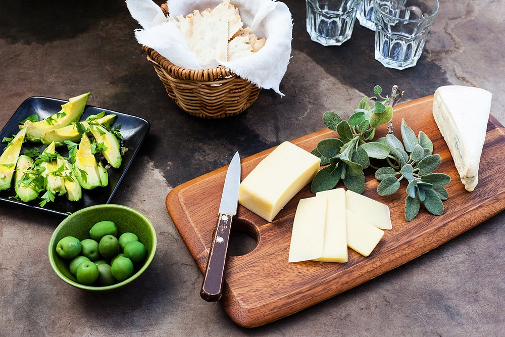 Collecting wooden bowls and platters is a passion of Stansfield’s, who often uses them on her family table. Vintage finds should be cleaned with a lot of lemon and vinegar, then oiled to bring out the natural beauty of the wood.
