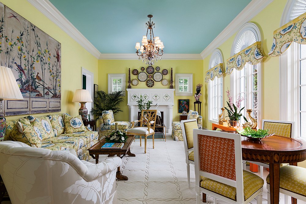 Decorator Carleton Varney says every room can use a bit of glamour