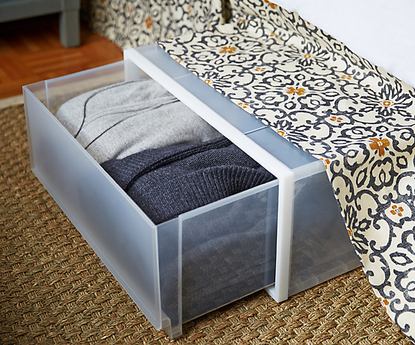 small space solutions storage underbed
