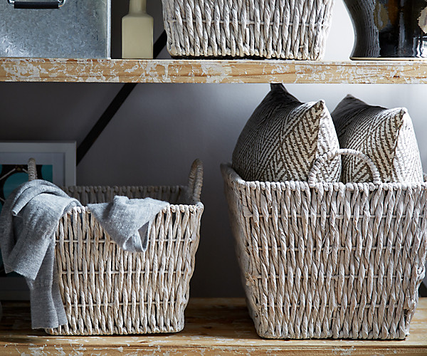 small space solutions storage baskets