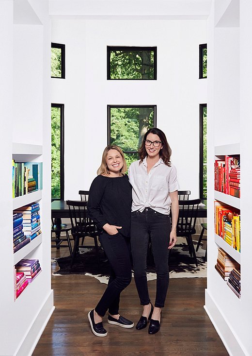 The Home Edit co-founders Joanna Teplin and Clea Shearer. Photo by John Shearer.
