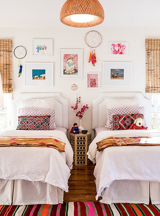 Sweet dreams abound in this collected kids’ room in Paula Minnis’s Texas home. Photo by Shayna Fontana.
