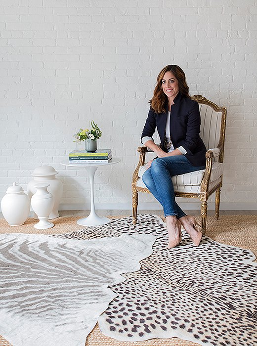 Interior designer and author Erin Gates, who also pens the popular design blog Elements of Style. Photo courtesy of Erin Gates Design.
