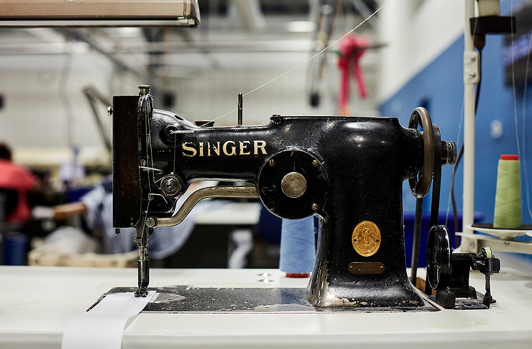 While the brand invests in cutting-edge technology to help bring its luxurious linens to life, it relies equally on the knowledge and skill of its artisans, who still embroider, trim, and stitch pieces by hand.
