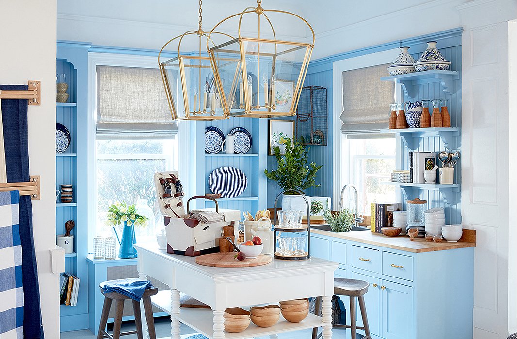 The storeâs kitchen, designed by Sarah Blank, is stocked with tableware, entertaining essentials, and more.