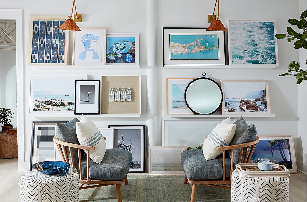 Inspiring photography, framed textiles, prints by up-and-coming artists: Browse our in-store gallery and take home a piece right off the wall.