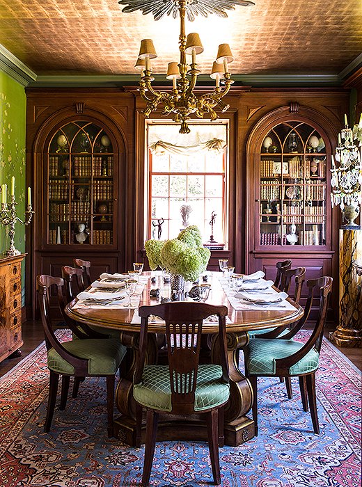 elegant formal dining room