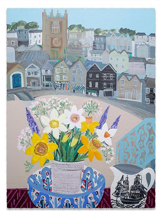 Daffodils and Pots by Emma Williams.
