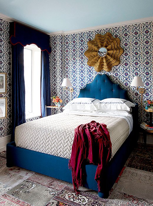 8 Designer Rooms With Gorgeous Painted Ceilings