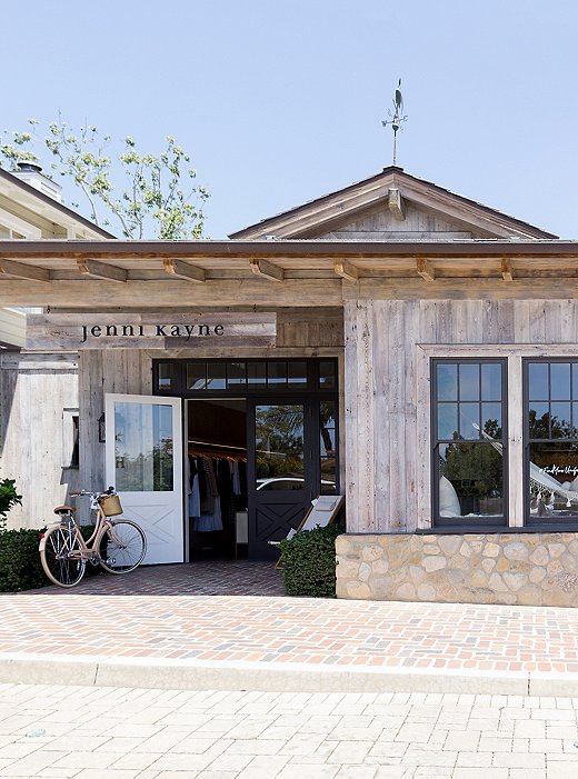 The storefront at Jenni Kayne in the Upper Village.
