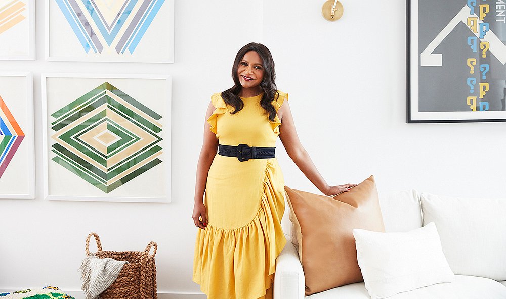 Inside Mindy Kaling’s New York Pied à Terre