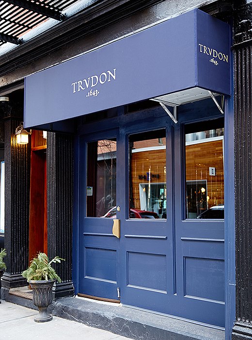 The facade of centuries-old candlemaker Cire Trudon’s first stateside boutique, in New York City’s Nolita neighborhood.
