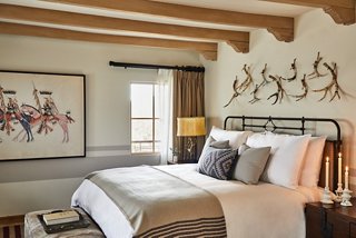 1812Soft textures and a gentle color palette serve as the perfect background for a stay at Bishop’s Lodge. 
