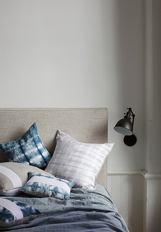 Atwood’s pillows add organic-leaning elegance to any setting.

