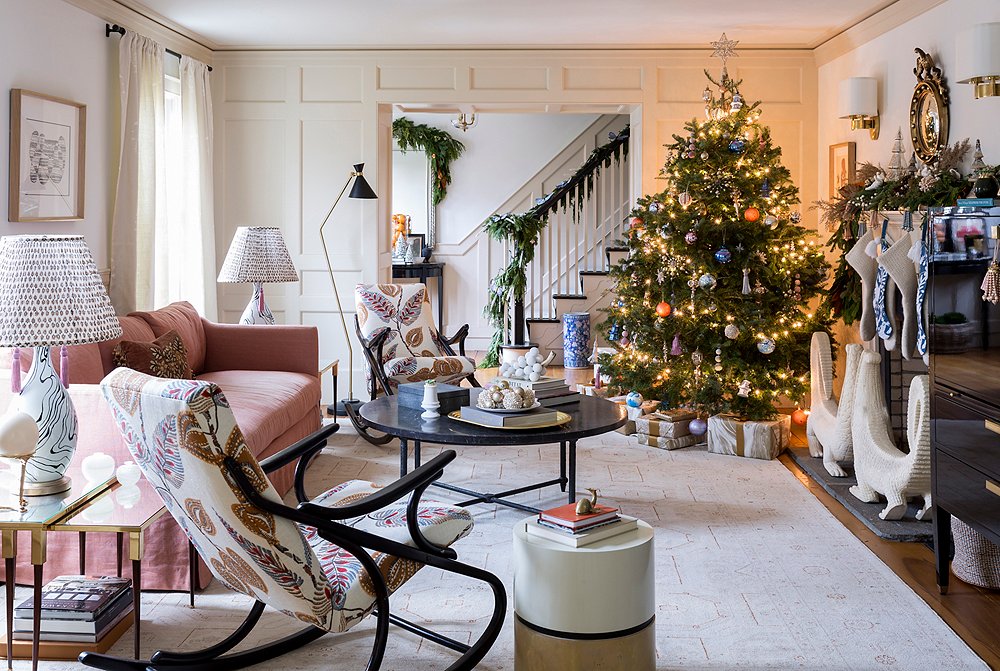 real christmas tree decorating ideas