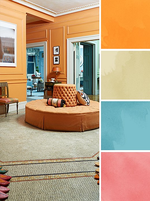 Room outlet color pallets