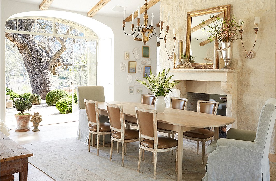 chic dining room chairs