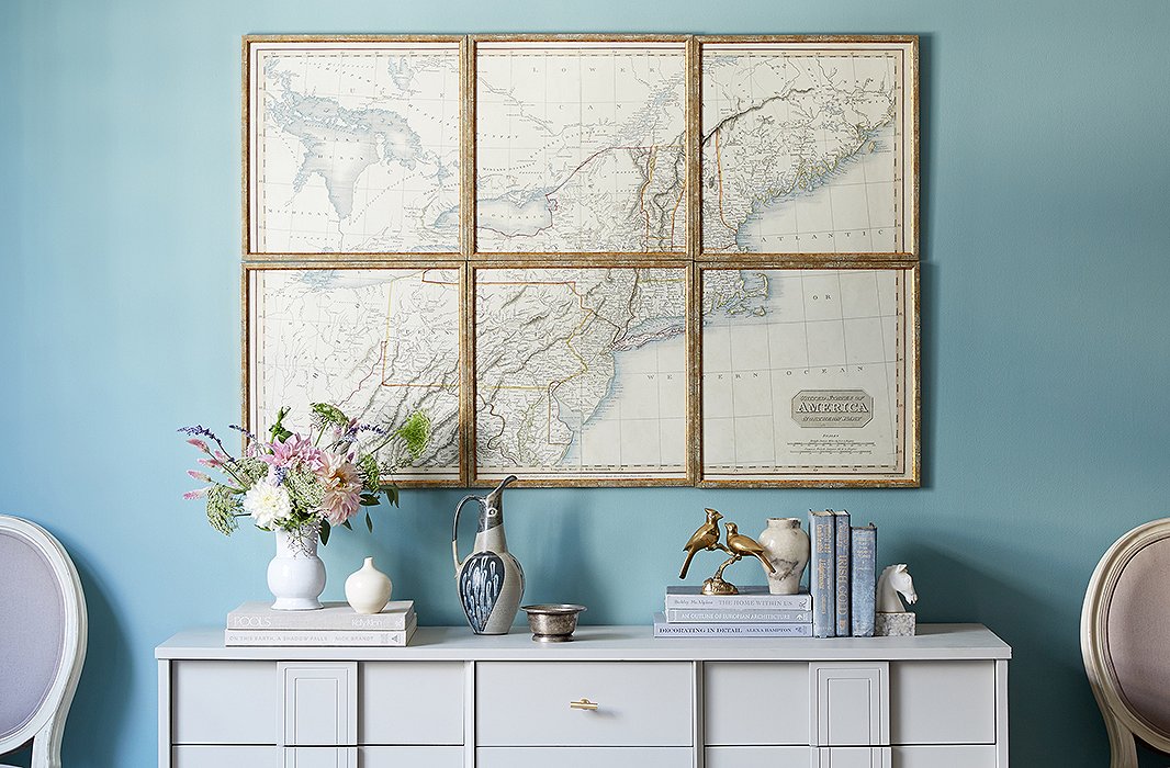 How To Hang Art Above A Console Table, How High Should You Hang A Mirror Above Console Table