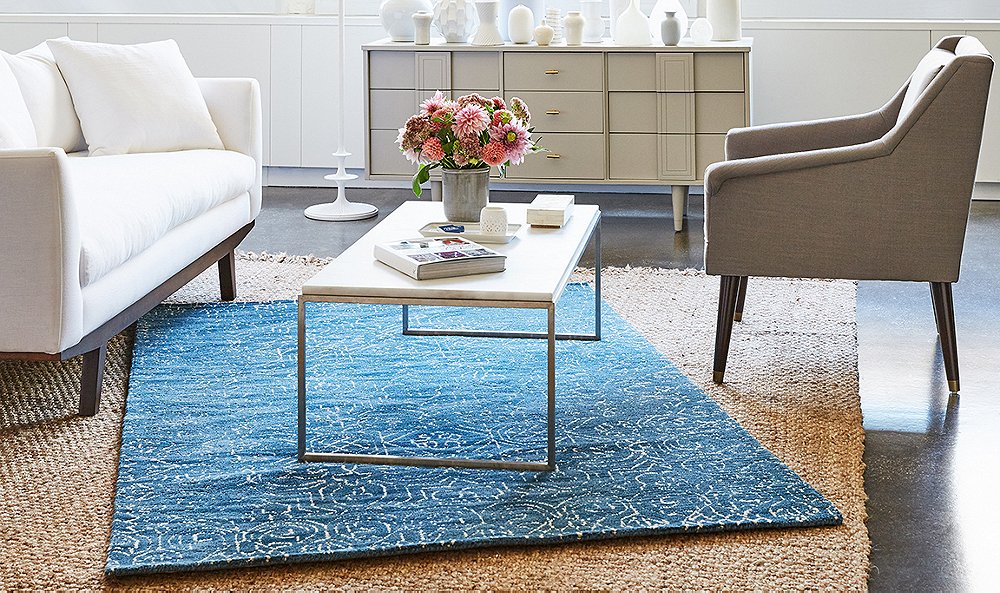 Layering Rugs, Layered Rugs, Rug on Carpet