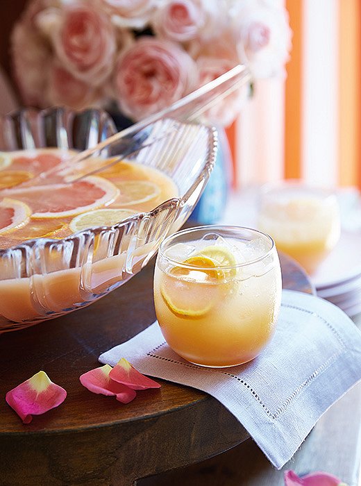 Nathan’s Citrus Punch is a colorful crowd-pleaser.
