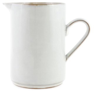 Yarnnakarn Rustic Tall Pitcher - Off-White