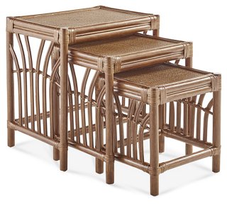rattan changing table