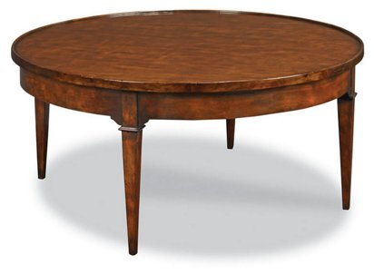 Darnold Coffee Table Chestnut One, One Kings Lane Round Coffee Tables
