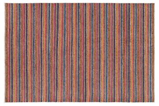 Ampara Dhurrie, Pink/Ivory Contemporary Rugs by Style Rugs One